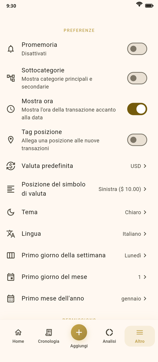 Massima personalizzazione — Coinly screenshot